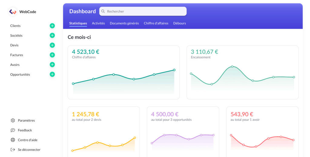 Facture.net, solution de facturation gratuite