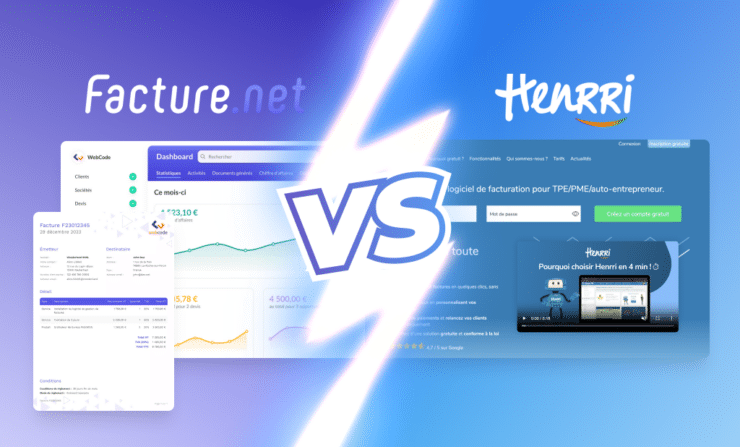 Comparatif de Facture.net vs Henrri